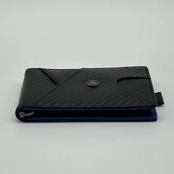 Suavell Ocean Stone Pilot Leather Slim Bi-Fold Wallet for Men RFID Money Clip - Picture 12 of 15